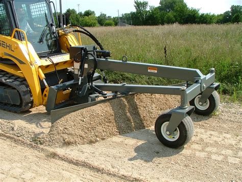 building a skid steer grader|grading attachments for skid steer.